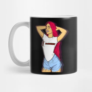 Glamour PINK Girl T-Shirt Mug